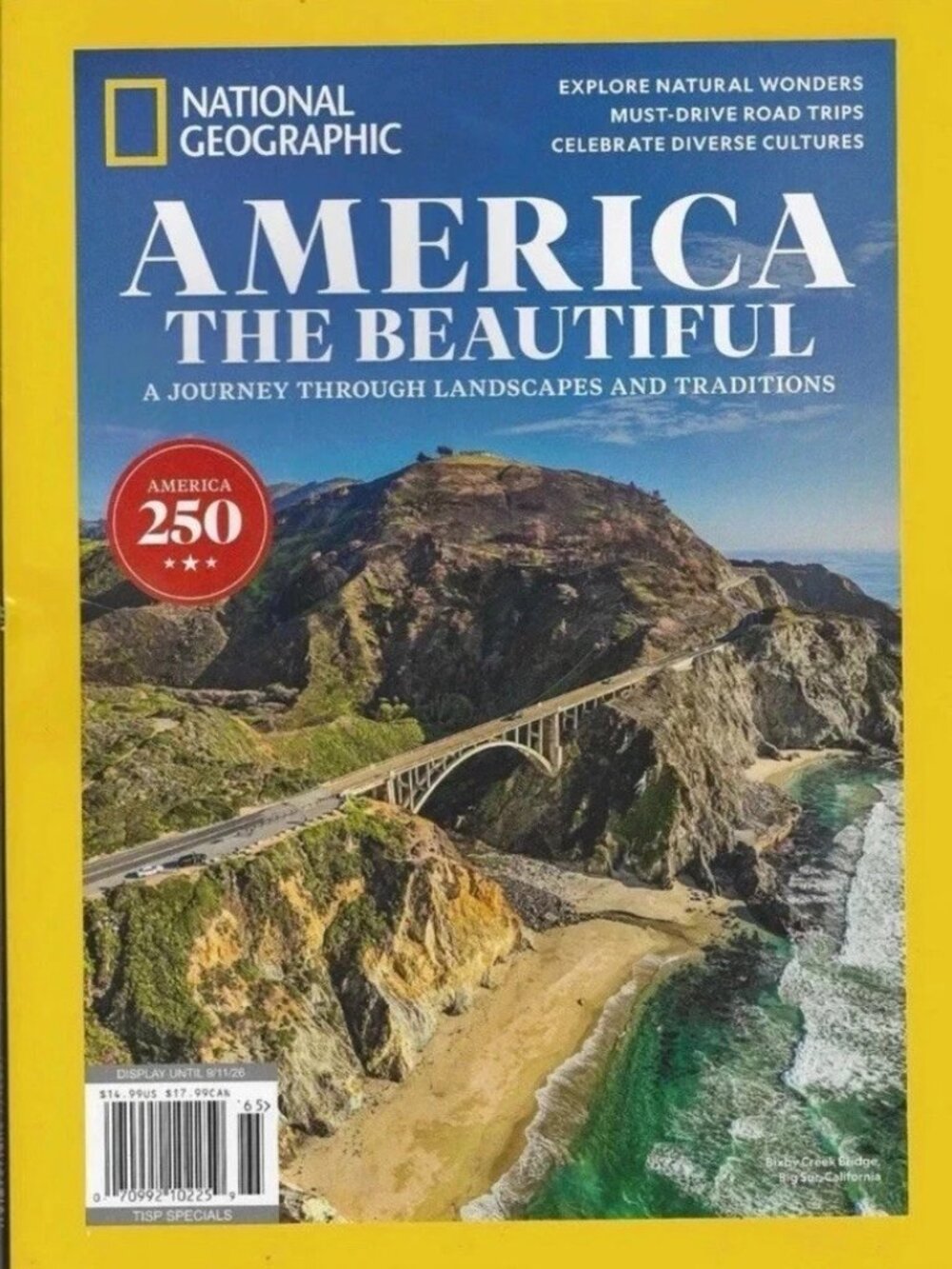 AMERICA THE BEAUTIFUL - NATIONAL GEOGRAPHIC MAGAZINE SPECIAL - BRAND NEW 2026